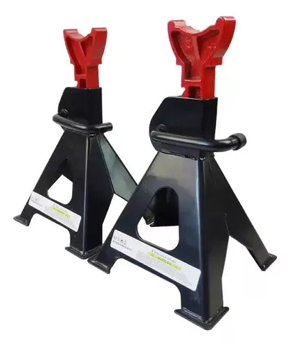 Pack Banquillos Automotriz 3 Toneladas Caballetes Mecánicos