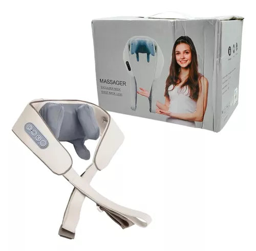 Masajeador Inalámbrico Muscular Cuello Cervical Hombros