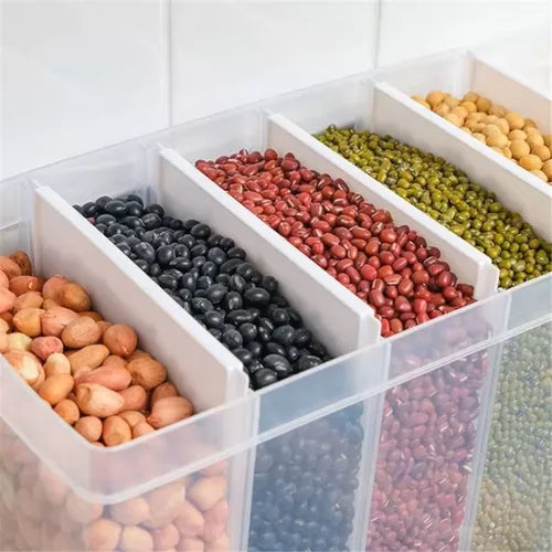 Contenedor De Almacenamiento De Cereales 6 En 1 Dispensador