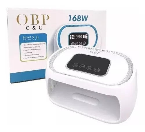 Lampara Uv Para Uñas Secadora De Uñas 168w Sensor Led Táctil
