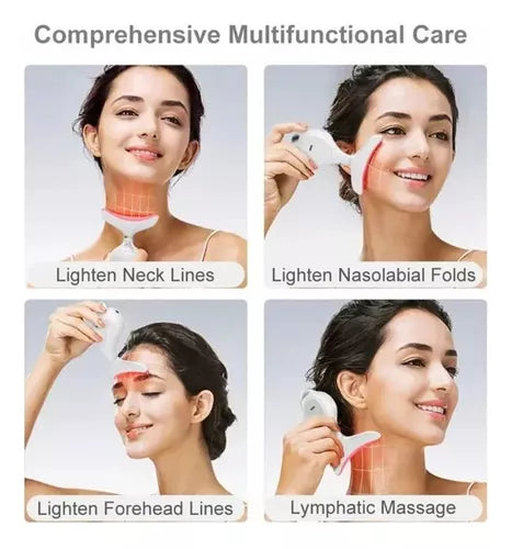 Masajeador Eléctrico Cuello Rostro Para Lifting Facial Relax