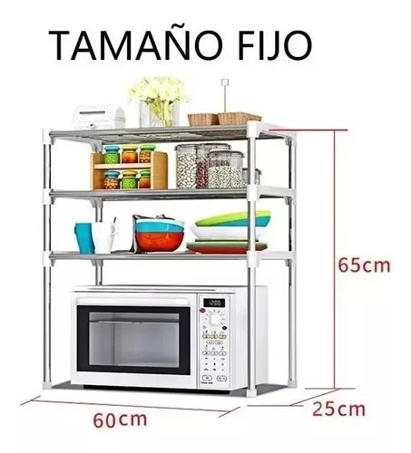 Rack Organizador Cocina Organizador Microondas Ajustable