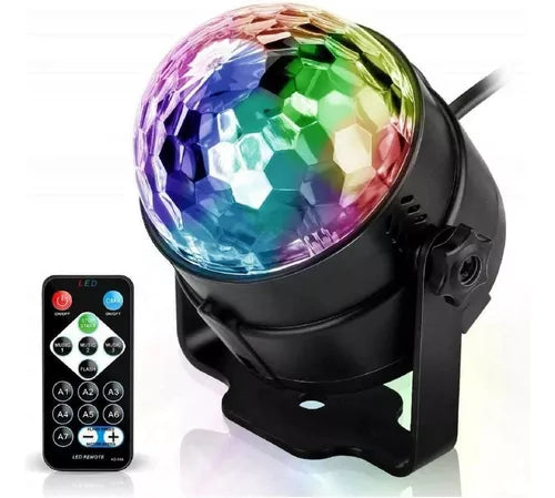 Luz de escenario LED cabezal móvil Genérica Luces Led Bola Party 220V