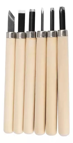 Juego De Cinceles Para Tallar Madera Cuchillos