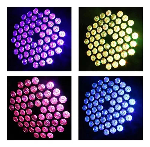 Luces Par 54 Luces Full Color Aluminio Fundido