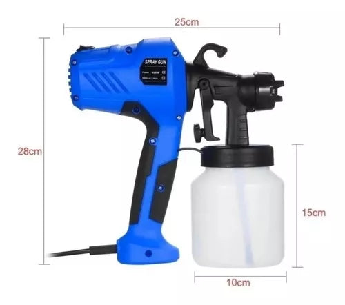 Pulverizador De Pintura Pistola Pintura