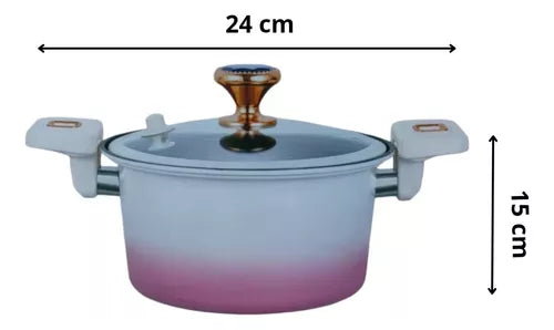Mini Olla De Micro Presión 4.5lts 24cm Multifuncional
