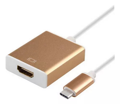Conversor Usb - C 3.1 Para Hdtv Full Hd-1080p Color Dorado