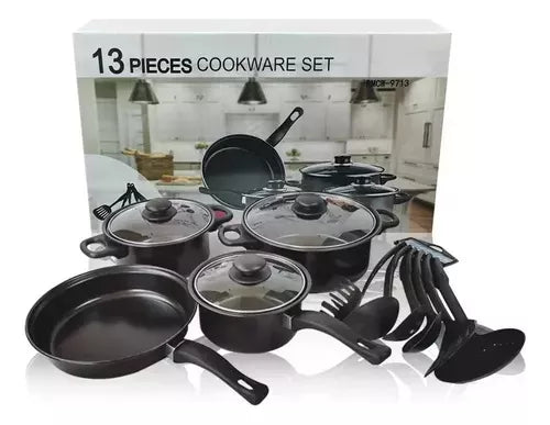 Set De Batería 13 Pcs Antiadherente Royal Mark