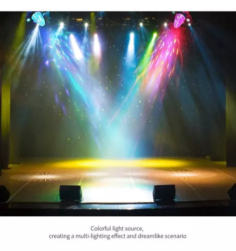 Luz Led Par Foco De Disco Fiesta Rgb