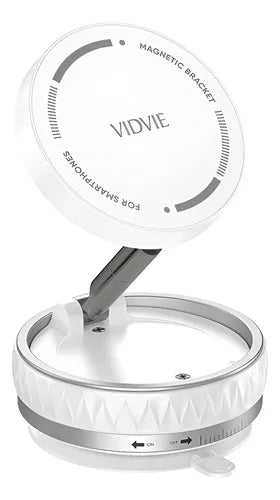 Soportes Universales Para Teléfono De Coche Vidvie Hc1549 Blanco