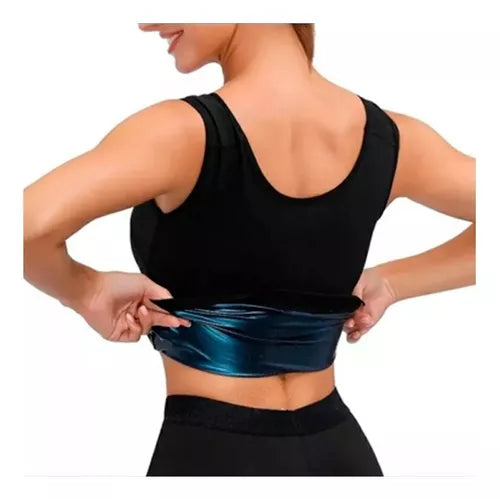 Faja Reductora Sweat Shaper Tipo Sauna Quema Grasa Spandex