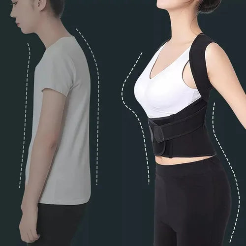 Corrector Postura Espalda Faja Para Hombre Y Mujer Ajustable