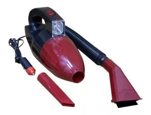 Aspiradora De Auto Portátil Conector De Auto Y Linterna 12v