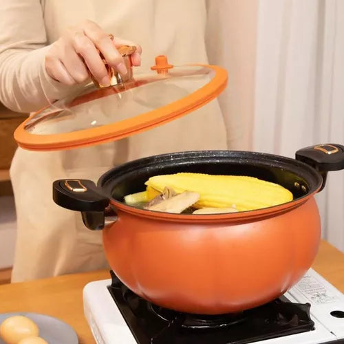 Olla De Micro Presión Antiadherente Guisos Calabaza 7