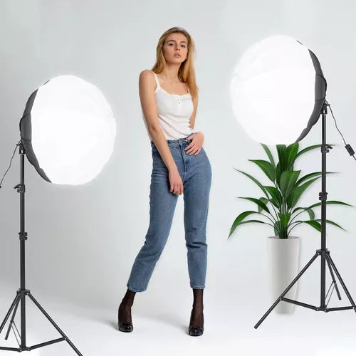 Kit Iluminación Estudio Relleno Soft Light Trípode Lámpara