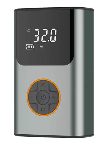 Compresor Inflador De Aire Portátil Digital 2000mah*2
