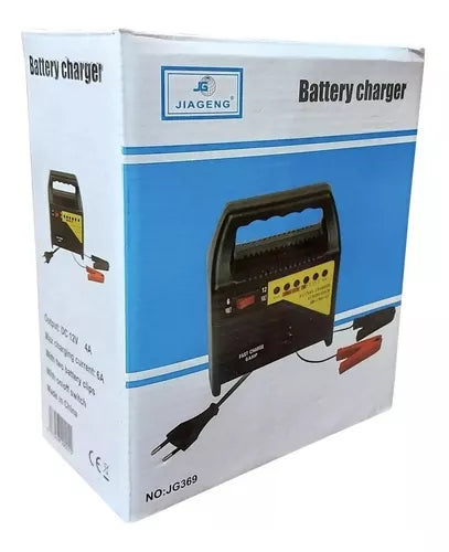 Cargador De Baterías Para Automóvil Y Motos 6 Amp