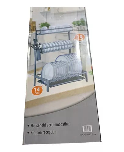 Escurridor Secador De Platos 3 Niveles Seca Platos Mj6014