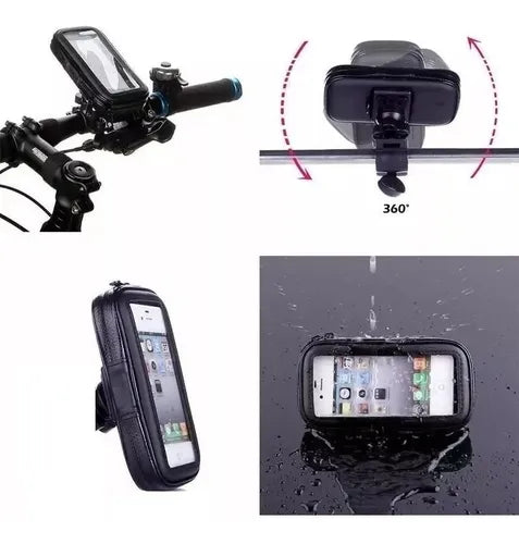 Soporte Estuche De Celular Para Bicicleta Táctil Impermeable