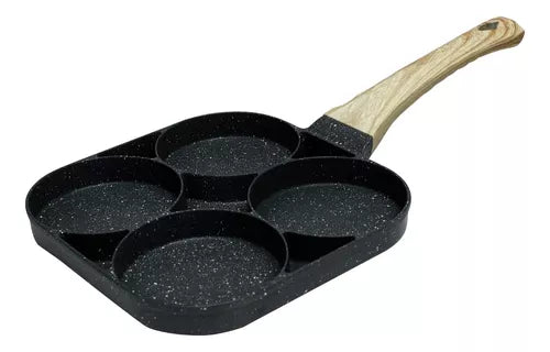 Sartén Multiusos 4 Divisiones P/huevos Hamburguesas