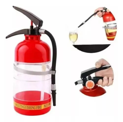 Dispensador De Cerveza Forma De Extintor Coctelera Bar Fiest
