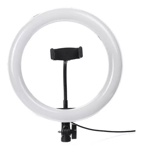 Aro De Luz Led 36 Cm Con Trípode 2.1 M