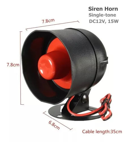 Alarma De Auto Sistema Universal Control Remoto Seguridad