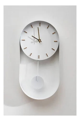 Reloj De Pared De Péndulo Moderno Mural De Péndulo