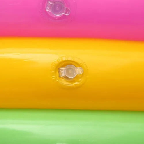 Piscina Para Bebes 3 Anillos Acolchada Redonda 147cmx33cm