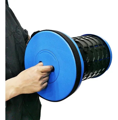 Taburete Plegable Silla Telescopica Silla Portatil Retraible Color Azul