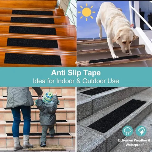 Cinta Antideslizante Autoadhesiva 5m X 5mm Pisos Escaleras