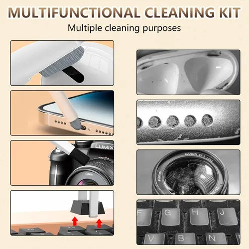 Kit De Limpieza Cepillo De Teclado Cámaras Pc 20 En 1