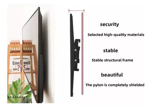 Soporte Pared Tv Inclinación Tv Led Lcd Pdp 23-55 Pulgadas