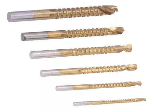 Set De Brocas Fresa De 6 Piezas
