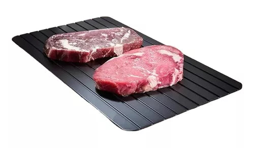 Bandeja Para Descongelar Rápido Tabla De Aluminio P/ Carnes