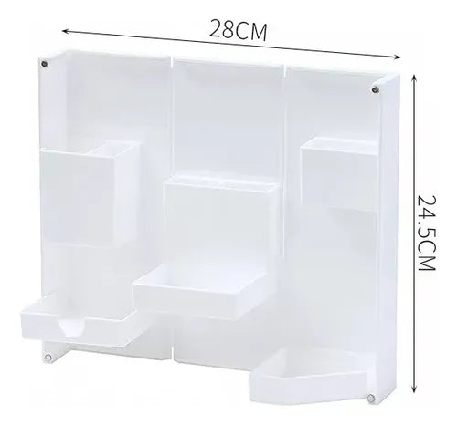 Organizador Plegable Portalápiz Papelería Estuche Maquillaje