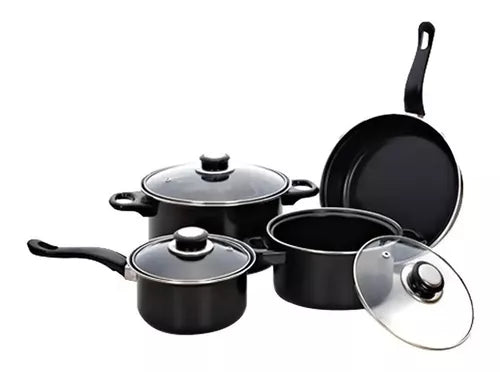Batería De Cocina Antiadherente Juego De Ollas Y Utensilios