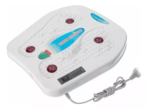 Masajeador Inteligente De Pies Alivia La Fatiga Termoterapia Color Blanco