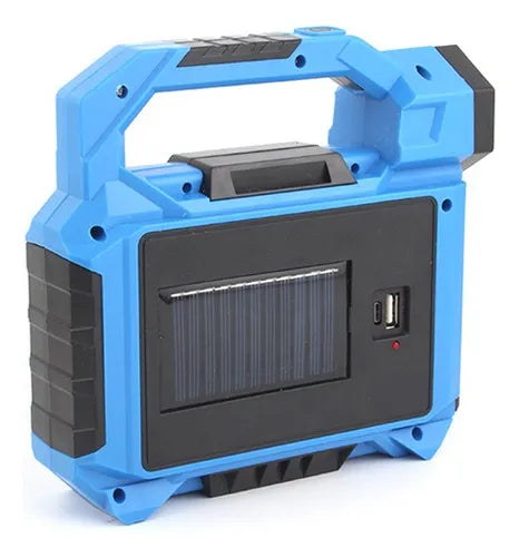 Linterna Led Lámpara Solar Usb Camping Trabajo Portátil