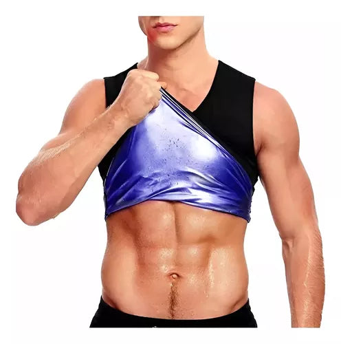 Polera Reductora Faja Compresión Efecto Sauna Sweat Shaper