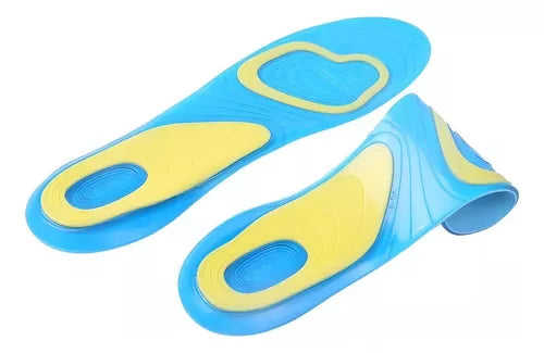 Plantillas Ortopédicas Gel Silicona Ajustables Tamaño 36-46