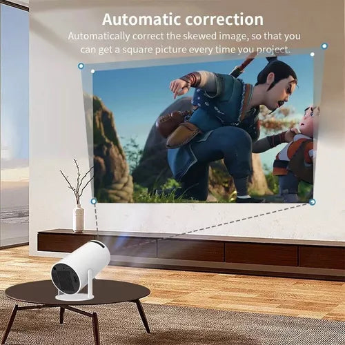 Proyector Multimedia Ultra Hd Mini Cañón Portátil Usb Hy300