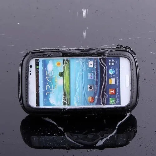 Soporte Estuche De Celular Para Bicicleta Táctil Impermeable