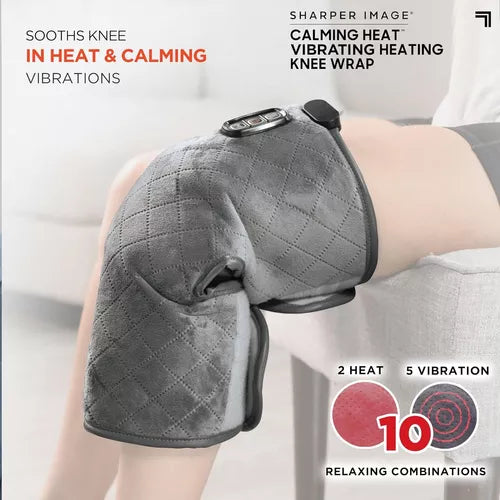 Envoltura Térmica De Masaje Para Rodilla Calor Vibraciones