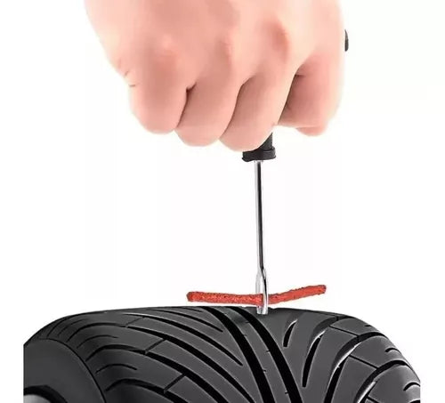 Kit De Emergencia Reparación De Neumáticos Motos Autos