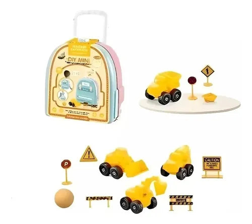 Set Mini Maleta Juguete Para Niño Niña Accesorios De Juego