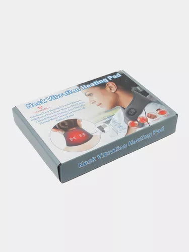 Almohadilla Térmica Con Vibración Para Cuello Masajeador