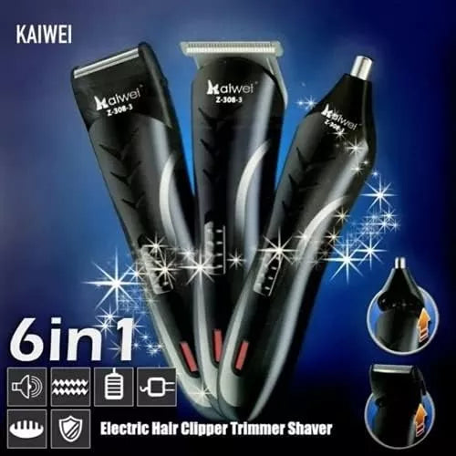 Rasuradora Maquina Afeitadora De Barba Y Cabello Kaiwei