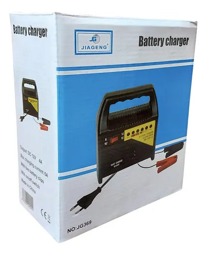 Cargador De Batería 6v/12v 6 Amperios Para Autos Motos
